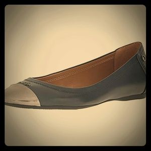 Coach Ballerina Flats w/ cap-toe